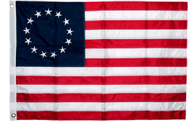 #ad 3x5 Embroidered Betsy Ross USA 200D Sewn Nylon Flag 5x3 Flag Banner B4L $17.76