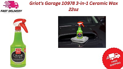 #ad Griots Garage 10978 3 in 1 Ceramic Wax 22oz $30.50