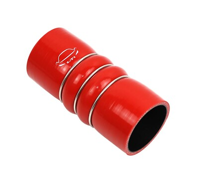 #ad 6quot; Length 4 Ply Reinforce 2 hump 2.5quot; ID Charge Air Cooler Silicone Hose RED $16.99