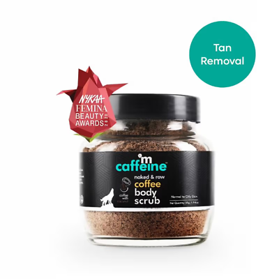 #ad MCaffeine Exfoliating Coffee Body Scrub For Tan Removal 55gm Free Shipping $15.66