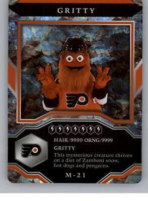 #ad #ad 2021 22 Upper Deck MVP Mascot Gaming Cards Sparkle #M 21 Gritty Philly Flyers $7.49