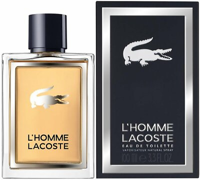 #ad L#x27;homme Lacoste by Lacoste 3.3 3.4 oz EDT colonge For Men New in Box $30.98