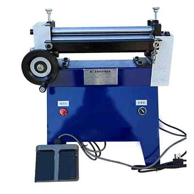 #ad Electric Rolling Machine Stainless Plate Bending Machinery 350MM 3 Star Axis $635.99