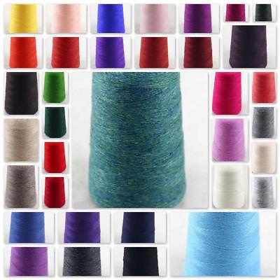 #ad Sale NEW 100g Cone Soft 100% Cashmere Hand Knitting Crochet Wrap Scarf Yarn $16.00