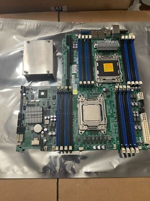 Supermicro X9DRW IF Dual Socket LGA2011 DDR3 Motherboard1 E5 2637V2 $54.99