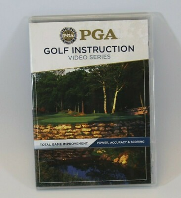 #ad Total Game Improvement PGA Golf Instruction Video Series DVD Power Accuracy $8.95