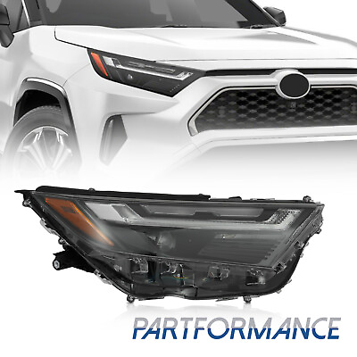 #ad For 2022 2023 Toyota Rav4 Rav 4 XSE Full LED Headlight Passenger Side w Bulb $349.99