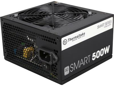Thermaltake Smart Series 500W SLI CrossFire Ready Continuous Power ATX 12V V2.3 $34.99