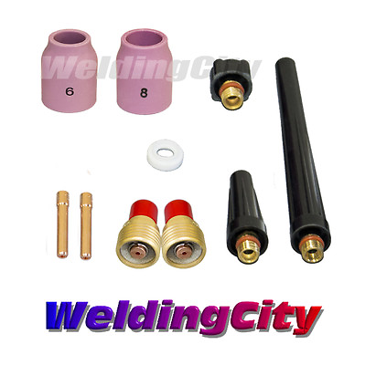 #ad WeldingCity® 10 pcs Gas Lens Kit 1 16quot; TIG Welding Torch 9 20 25 T39 US Seller $12.99