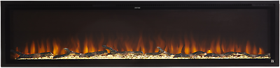 Touchstone Sideline Elite Smart 100quot; WiFi Enabled Recessed Electric Fireplace $2199.00
