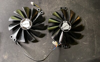 GPU cooler replacement Fan For XFX Speedster SWFT 210 RX 6600 6600 XT 6650 XT $17.99