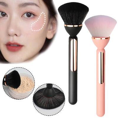 #ad Soft Makeup Brushes Cosmetic Face Loose Powder Foundation Blush Beauty Suppli C $3.76