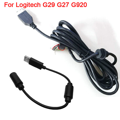 #ad Original Universal USB Wire Steer Wheel Plug Cable For Logitech G29 G27 G920 $11.39