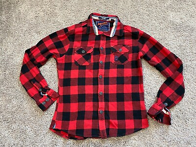 #ad AmC.Co Supreme By Cactus New York Flannel Shirt Youth Lerge Plaid FLAW $40.44