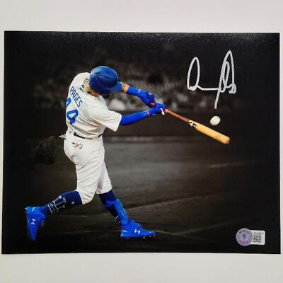 #ad Andy Pages signed 8x10 photo Dodgers Top Prospect rookie autograph BAS Witness $69.99