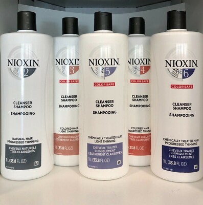 #ad Nioxin System 1 OR 2 OR 3 OR 4 OR 5 OR 6 Cleanser OR Scalp Treatment 33.8oz $34.99