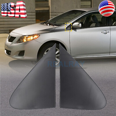 #ad Side Mirror Corner Triangle Cover Trim For Toyota Corolla 2008 2013 Left amp; Right $9.70