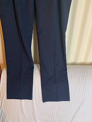 #ad New JB BRITCHES Made In Italy Mens#x27; Navy Wool Dress Pants Size 42R 36 long $34.99