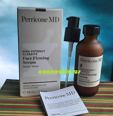 #ad Perricone MD High Potency classics Face Firming SERUM 59ml 2oz hyaluronic acid $29.50