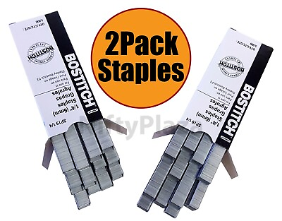 2 Boxes of Stanley Bostitch P3 Staples SP19 1 4quot; Premium FAST FREE SHIPPING $10.99