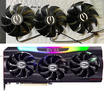 #ad GPU Replacement Cooling Cooler Fan For EVGA FTW3 RTX 3090 3080ti 3080 3070ti $17.99