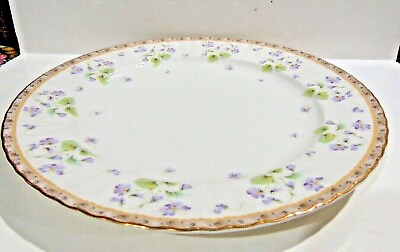#ad Large Round Mikasa French Violet 12quot; in Diam. Platter $35.00
