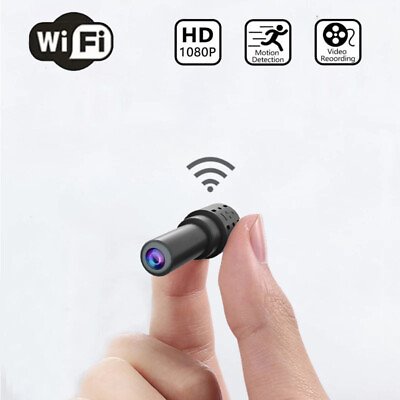 Mini Spy Camera WiFi HD 1080P Hidden IP Night Vision Camcorder Home Security Cam $19.94
