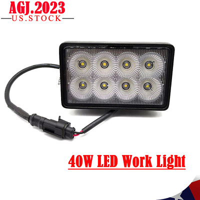 #ad 40W LED Work Light Headlight 222004A2 for John Deere Case New Holland Tractor $39.00