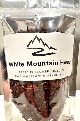 #ad Hibiscus Flower Wild Crafted Cut Freshly Packed USA Free Ship $26.95