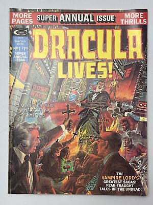 #ad Dracula Lives Annual #1 1975 $26.99