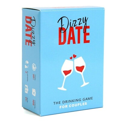 Dizzy Date the Card Game for Couples Date Nights Game Nights and Parties $24.99