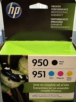 #ad genuine hp 950 951 ink cartridges $56.99