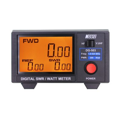 #ad Original NISSEI DG 503 SWR Digital Power Meter 1.6 525Mhz Short Wave Meter $147.00