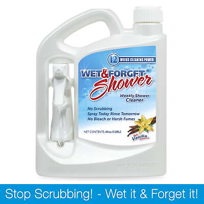 #ad Wet amp; Forget Weekly Shower Cleaner Vanilla Scent 64 fl oz $20.87