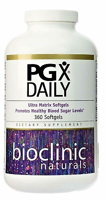 #ad Bioclinic Naturals Pgx Daily Ultra Matrix Softgels 360 Gels $103.68