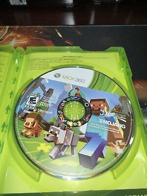 #ad X Box 360 Game Minecraft Game and Box NO Manual $15.90
