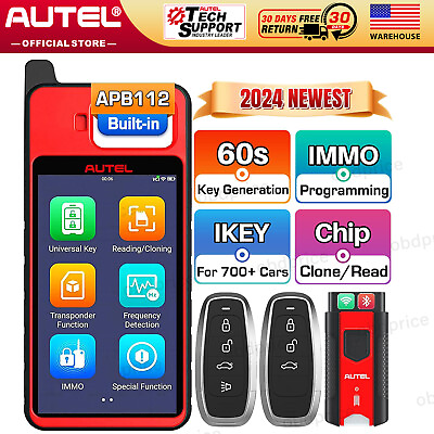 #ad 2024 NEW Autel MaxiIM KM100 Key Fob Programming Tool Programmer Immobilizer $470.00