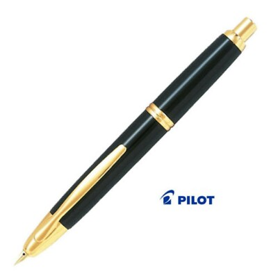 #ad Pilot Namiki CAPLESS Vanishing Point Fountain Pen Black Fine Nib FC 15SR B F $108.97