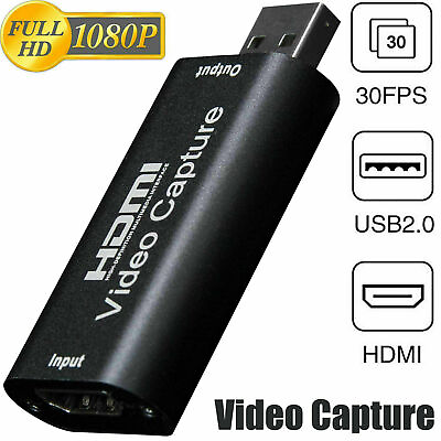HDMI to USB Video Capture Card 1080P Recorder Phone Game Video Live Streaming US $6.54