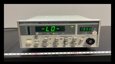#ad ILX Lightwave FPM 8200 Fiber Optics Power Meter Turns On READ $150.00
