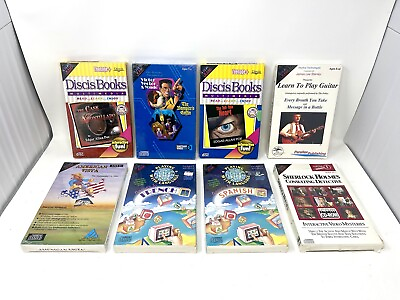 #ad Memorex VIS Lot Of 8 RadioShack VIS rare games lot Video Information System $499.95