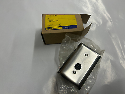 #ad NEW Square D Series A Control Station Class 9001 BF107 Stainless Plate $21.00