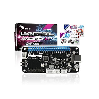 #ad Brook Universal Fighting Board Fusion with a Sticker Pre installed header v... $137.57