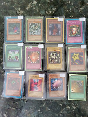#ad yugioh card Lot 4 Of Rare Cards. 1st Edition Hard T Find 12 total lot 4 skull $9.00