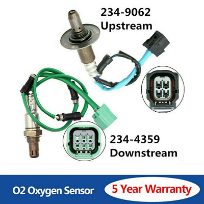 #ad Oxygen O2 Sensor For 2007 2009 Honda CRV 2.4L l4 2pcs Upstreamamp;Downstream 02 $45.60