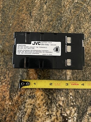 #ad Genuine OEM JVC Camcorder Rechargeable Battery Pack BN V18U Made In Japan $14.90