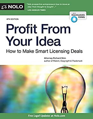 #ad Profit from Your Idea : How to Make Smart Licensing Deals Richard $5.89