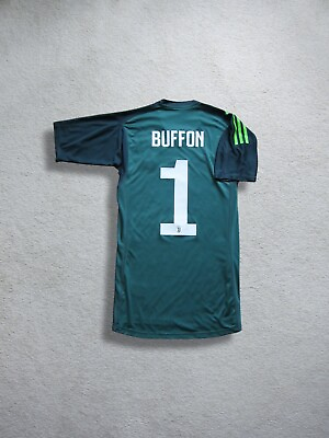 #ad 17 18 Juventus BUFFON Soccer Jersey Football Shirt Italy S *AUTHENTIC* AU $140.00
