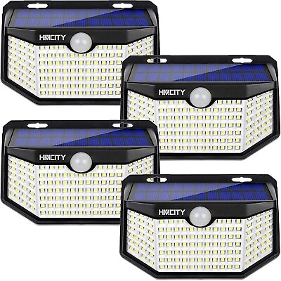 #ad Solar Lights Outdoor 120 LED with Lights Reflector and 3 Lighting ModesSolar... $62.76