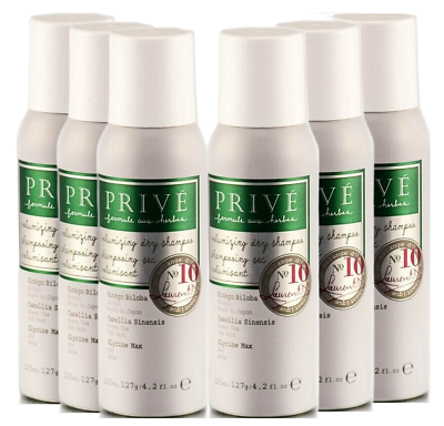 #ad Prive Volumizing Dry Shampoo Herbal#10 Helps Hair Resist Humidity 4.2Oz Set of 6 $64.00